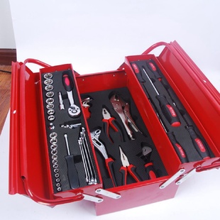 批发 M0048家用五金工具套装 木工电动多功能维修工具箱组合套装