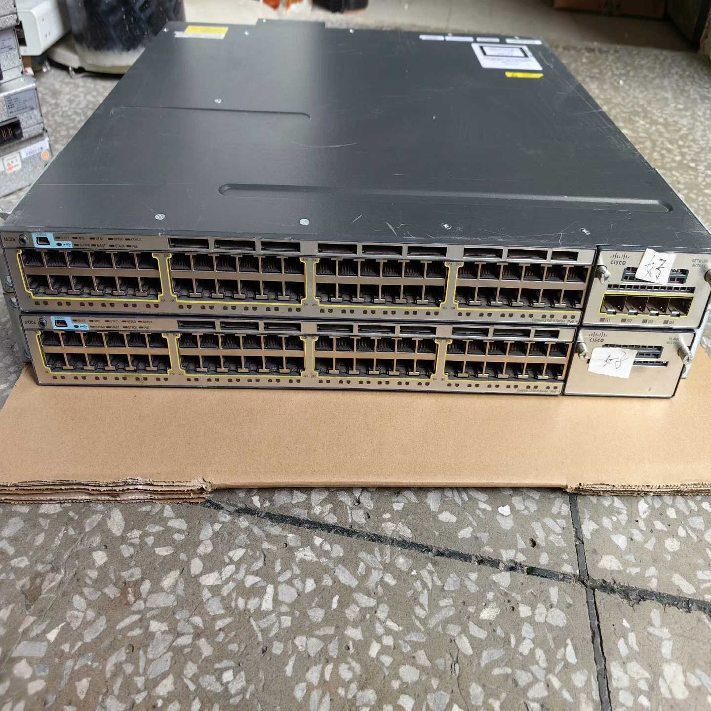 思科Cisco WS-C3750X-48PF-L  48口千~议价