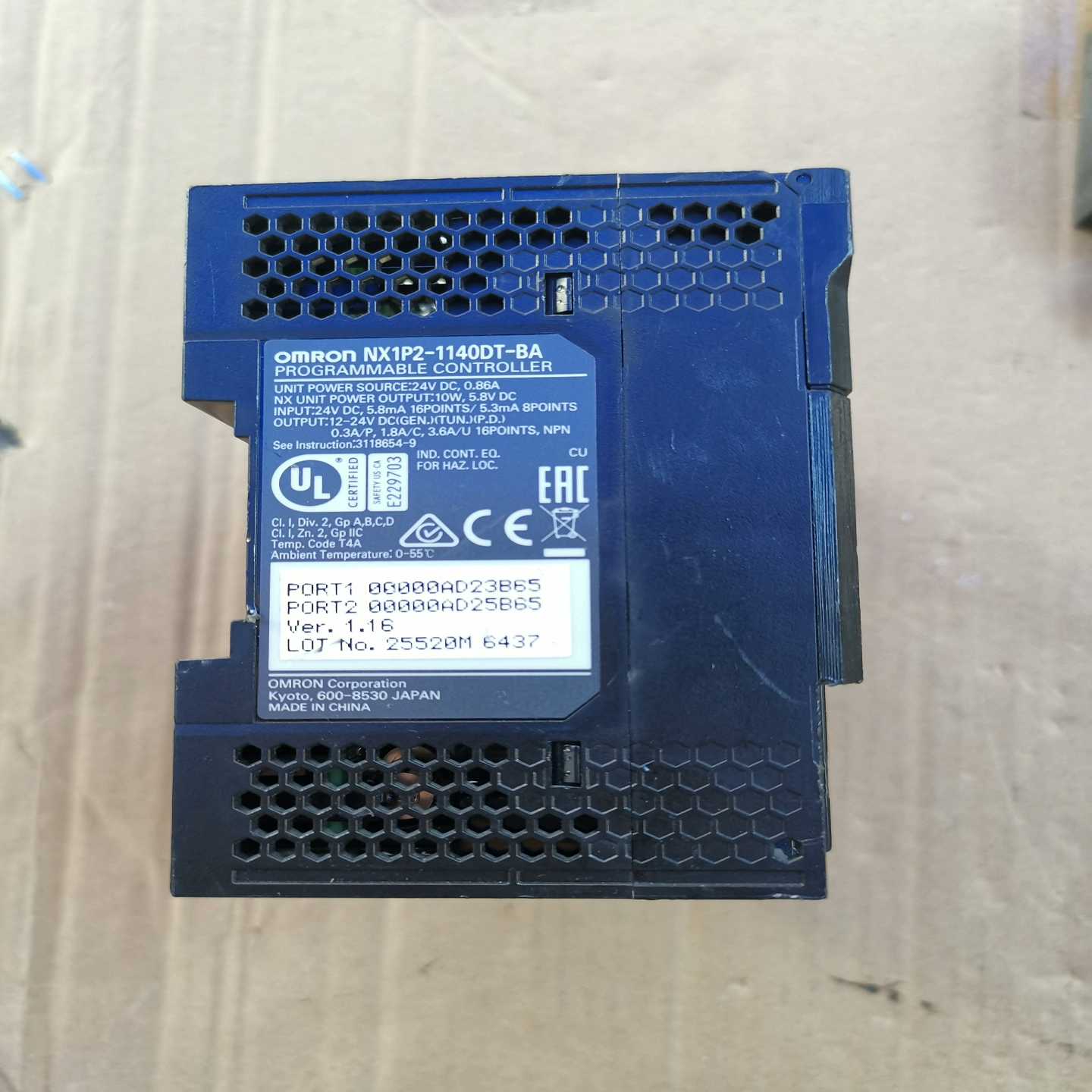 咨询-主机控制器NX1P2-1140DT-BA14台,原