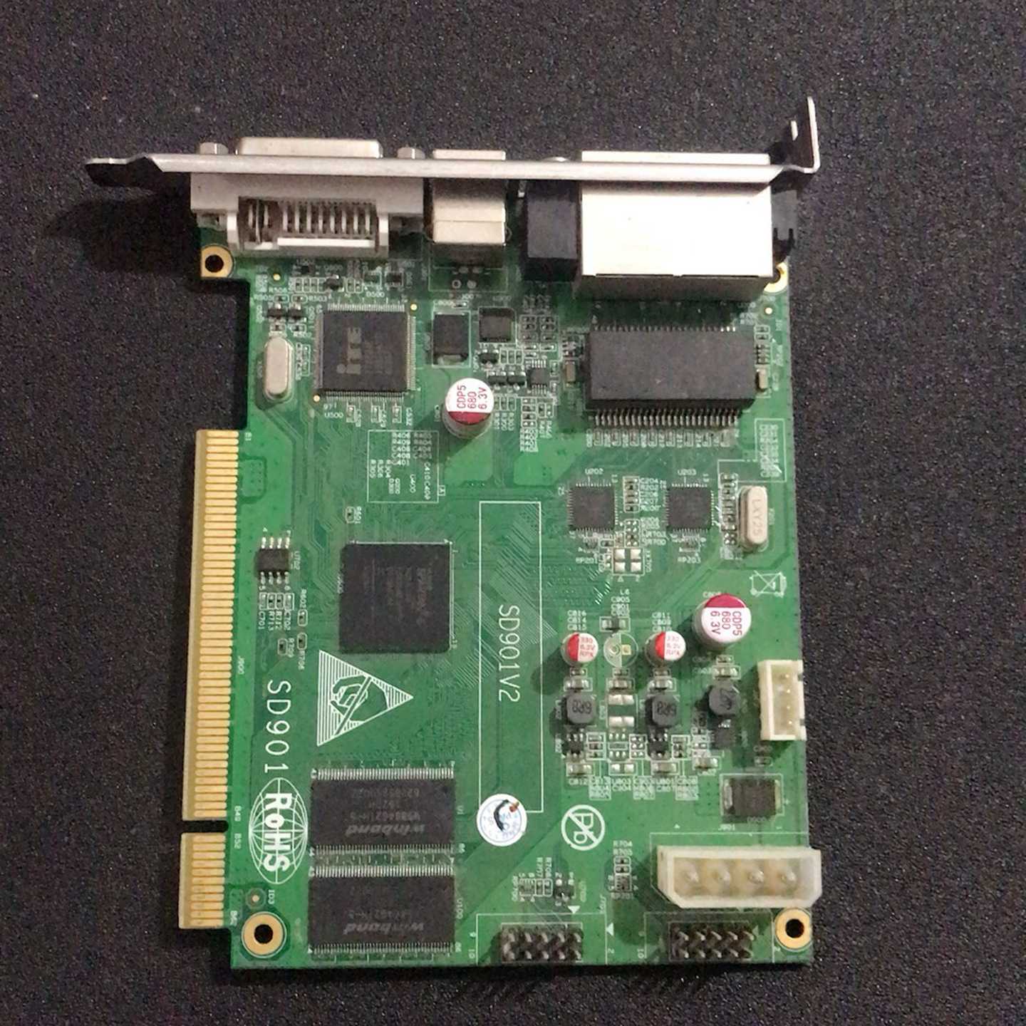 灵星雨ts901控制卡发送卡SD901V2成色新净功能正常管询价