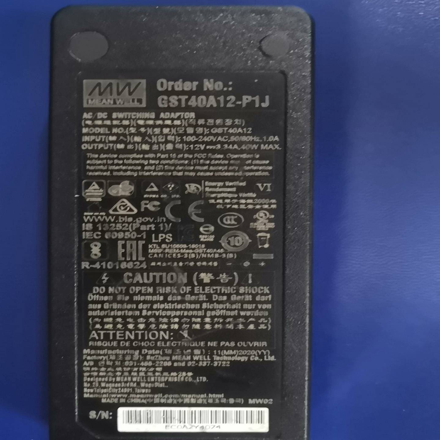 MW12伏3.34a电源，剪线电源，电源芯。各种牌子12~询价