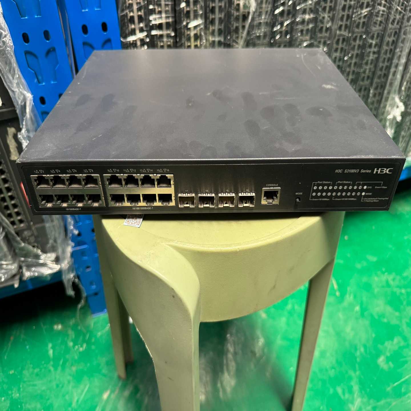 询价~H3C/华三 S3100V3-20TP-PWR-EI 16口
