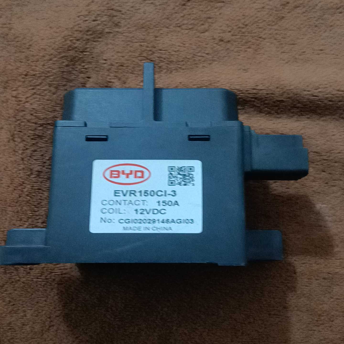 比亚迪原装EVR150CI-3高压继电器，150A大电流，1--议价商品