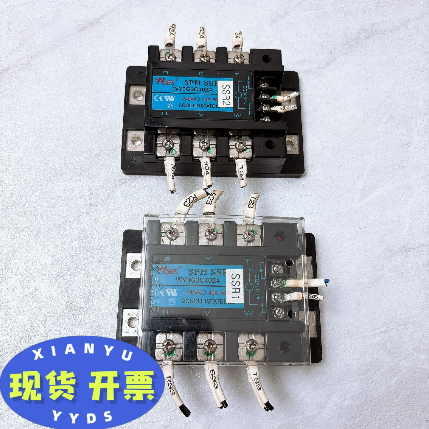 原装正品云永WY3G3C40Z4固态继电器3PHSS需询价