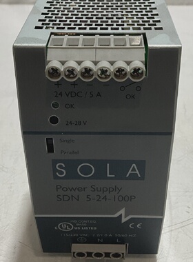SOLA SDN524100P MODULE POWER SUPPLY  U3S