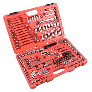 捷科SK 五金汽修棘轮扳手工具150件 150SP工具箱套装 套筒工具套装