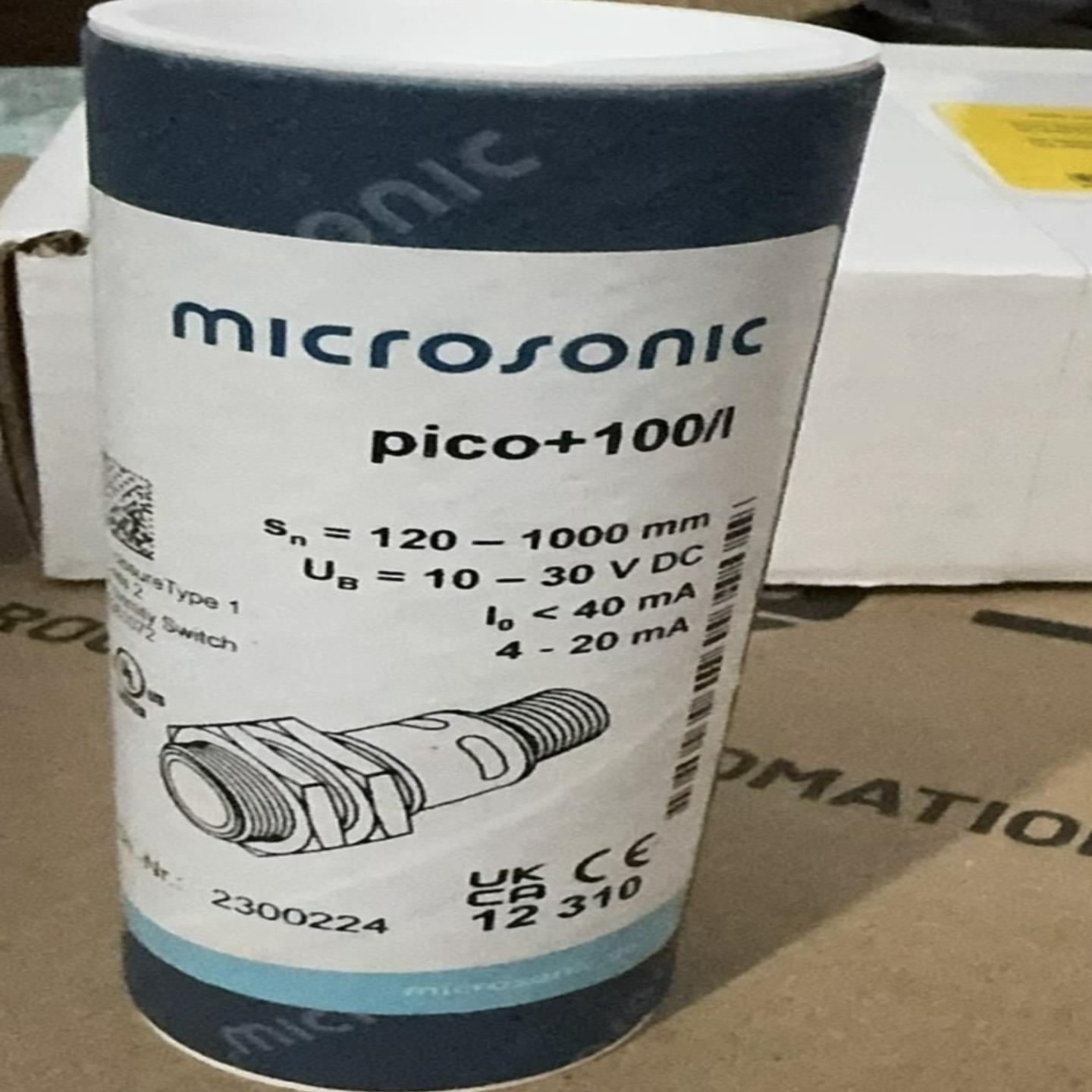 配件威声超声波传感器Pico+100I全新原装正品订货议价