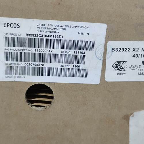 询-305VAC104 0.1UF B32922C310