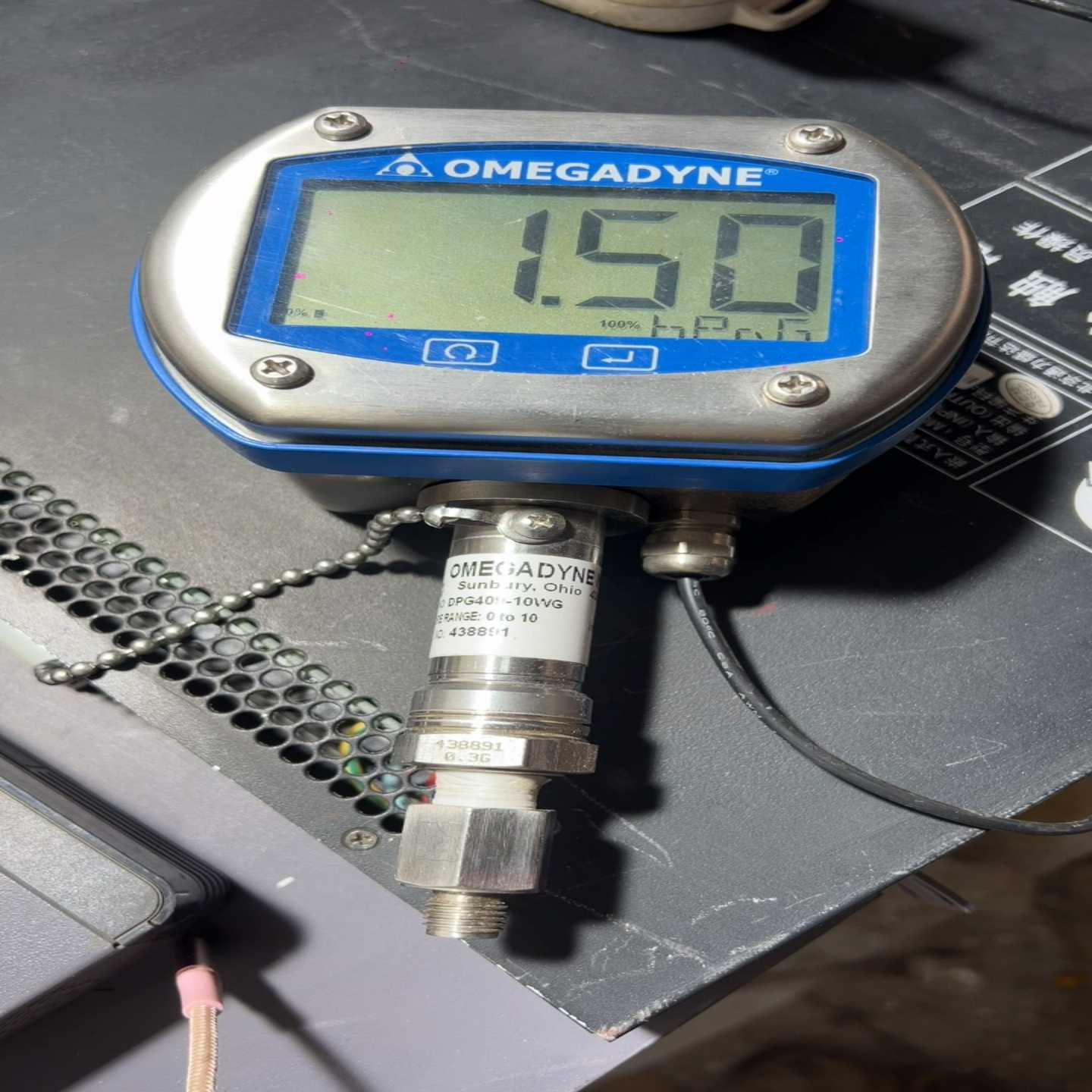 美国OMEGA欧米茄DPG409-10WG数字压力表无拆修-议价