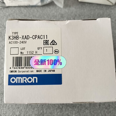 【询价】K3HB-XAD-CPAC11  AC100-240V 欧姆