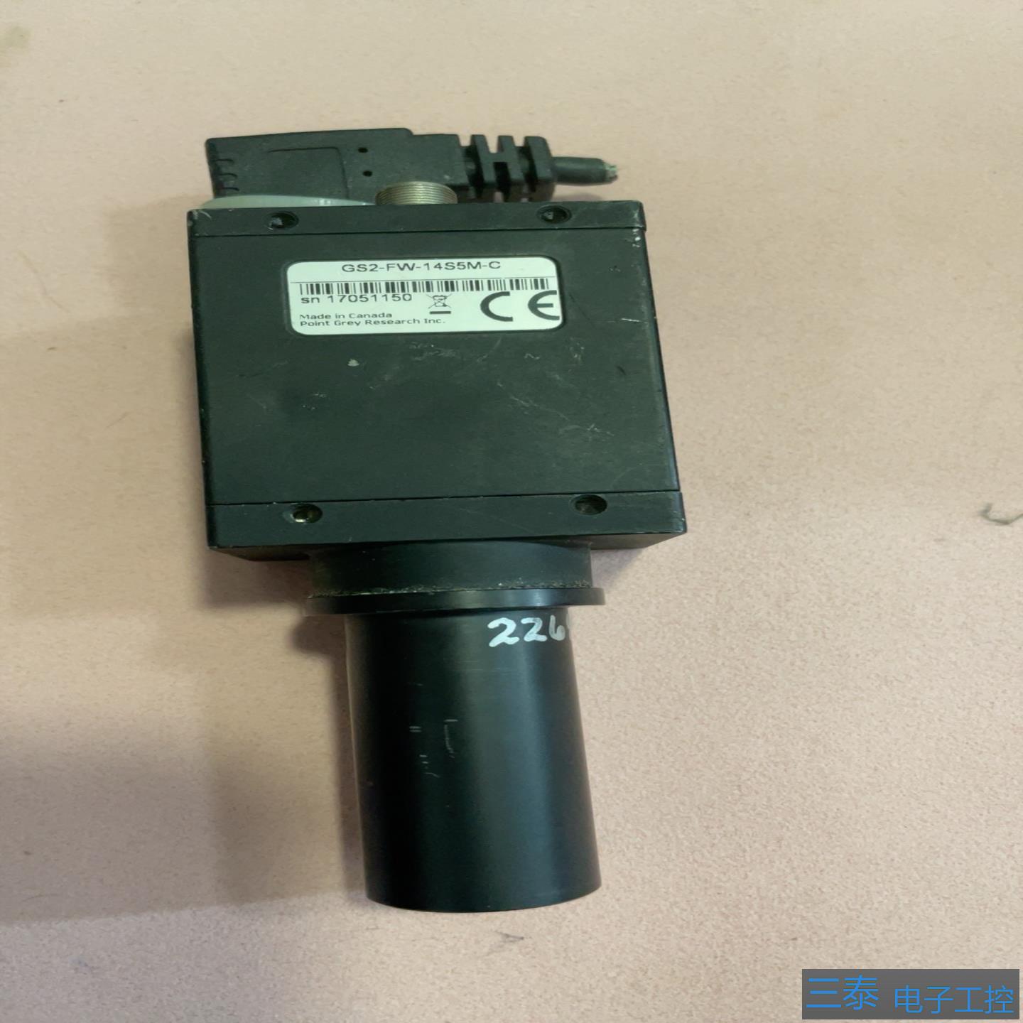 灰点 flir 菲力尔 GS2-FW-14S5M-C工业镜头，议价
