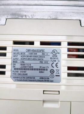 配件CIMR-HB4A0450AACCIMR-HB4A0450ABC安川变频器现货包邮咨议价