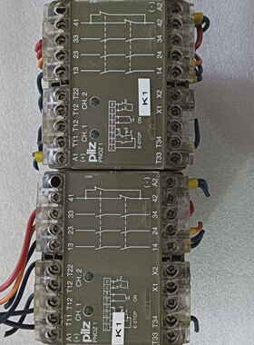 寻pilz皮尔兹安全继电器PNOZ124VDC3S10