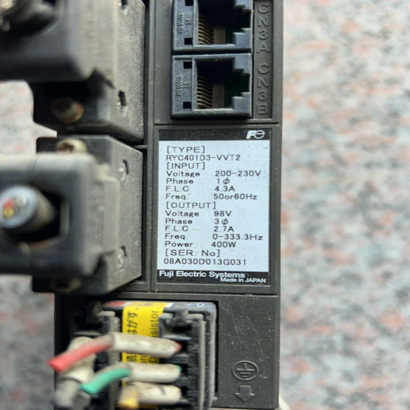 议价富士驱动器,RYC401D3-VVT2,二手拆机原装进口,成