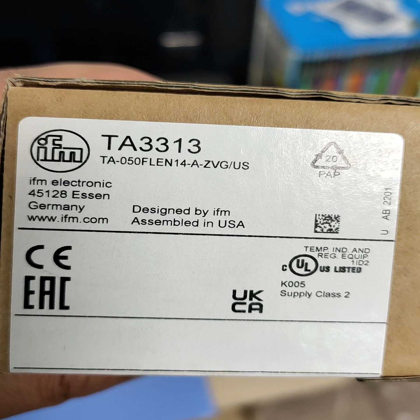询价易福门IFMTA3313