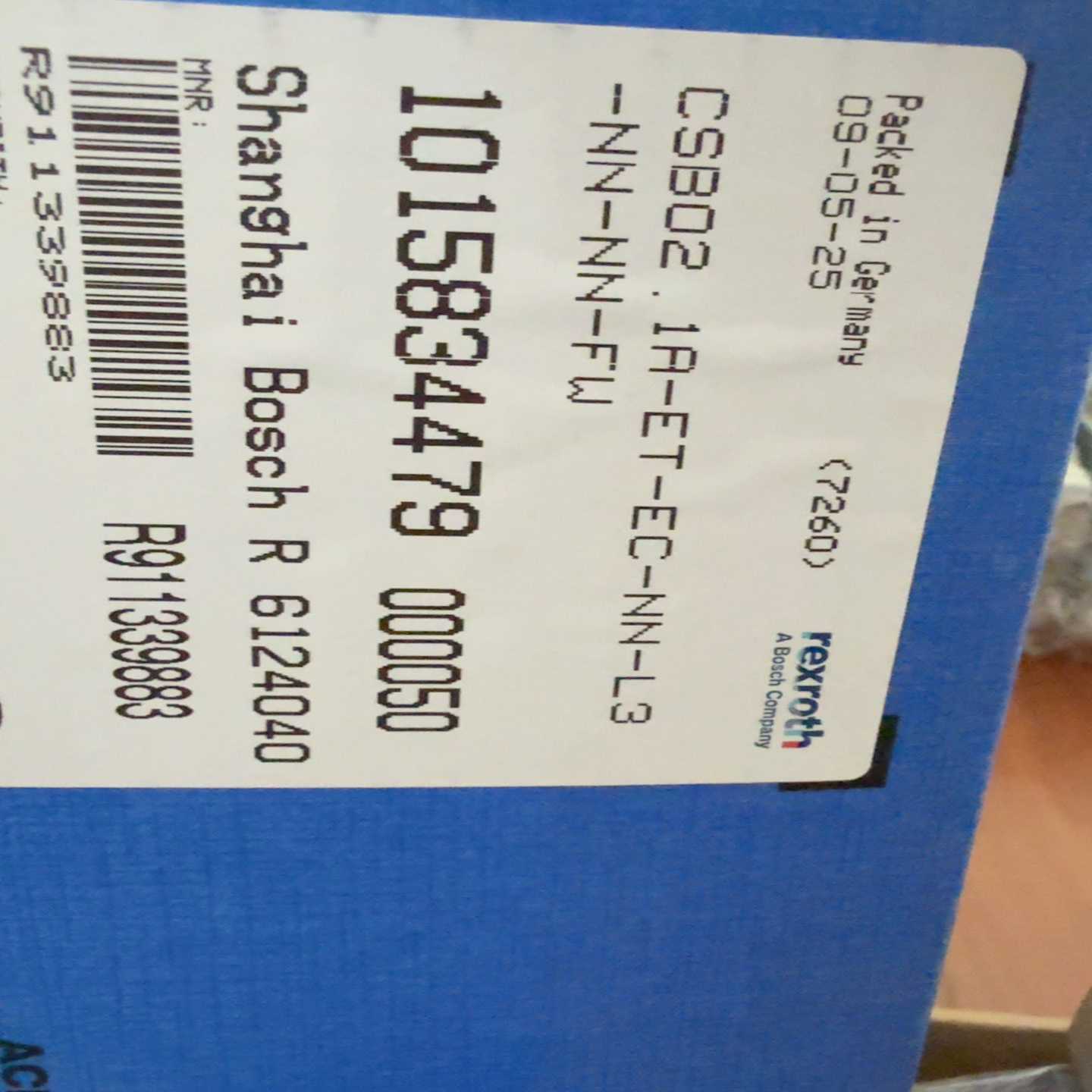 力士乐控制卡CSB02.1A-ET-EC-NN-L3-NN适用