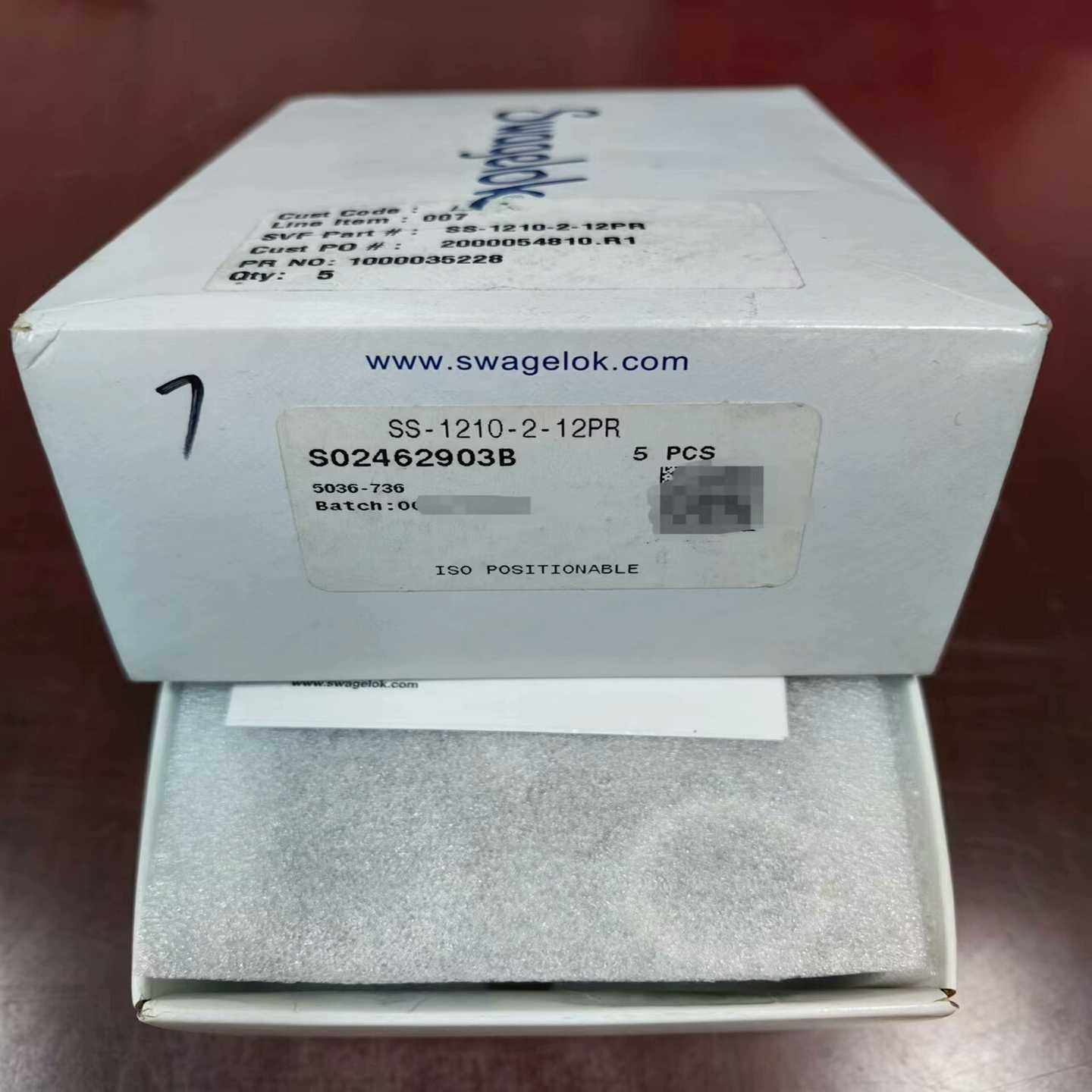 SwagelokSS-1210-2-12PR询价