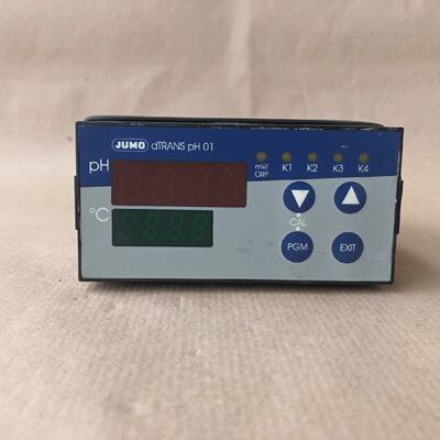 JUMO DTRANS PH 01 MICROPROCESSOR TRANSMITTER AND CONTROLLER