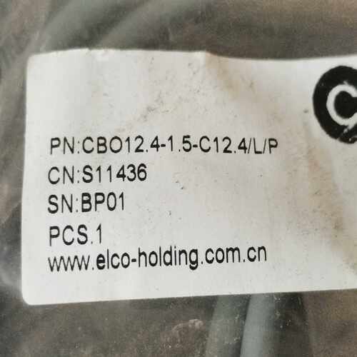 ELCO连接器CBO12.4-1.5S1143611询价