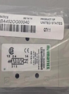 配件L23BA452BG00061NUMATICSASCO电磁阀议价