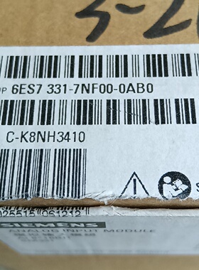 议价S7300 Analog Input Module 6Es7 3317Nf00适用
