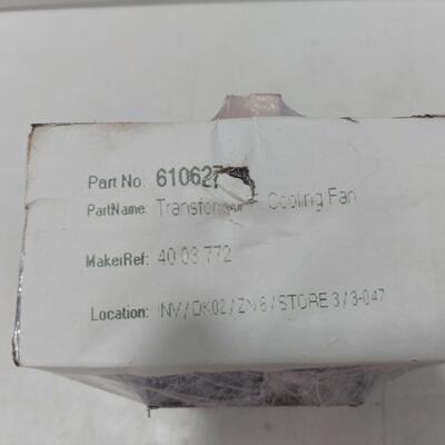 Transformador Hahn 40.03.772 Para Ventilador De Refrigeracin