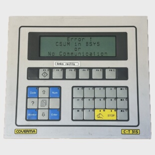 GJ178 Kompaktsteuerung Coverma CT 315 Epis 851801.501 24V DC