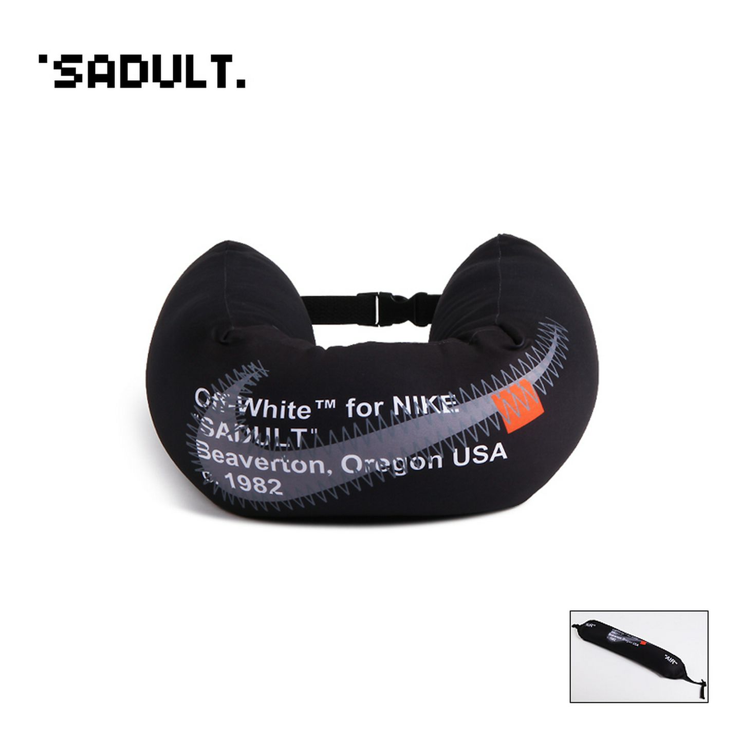 恶搞车用飞机旅行U形枕头护颈脖子颈椎枕颗粒办公室午休午睡U型枕