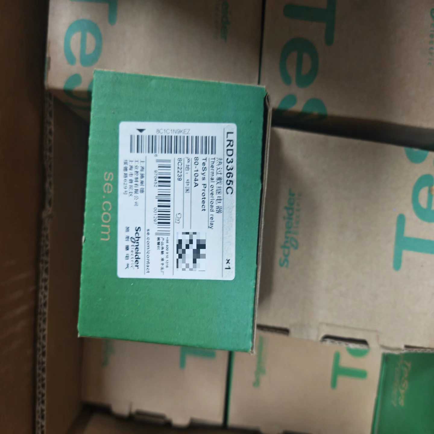 施耐德热继电器LRD3365C一共16只，全新库存！--议价商品