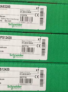 议价Schneider控制器TSXDEY32D3KC 140NRP31200C质保一年