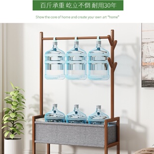 实木衣帽架 衣服收纳出租屋宿舍用挂衣架落地卧室置物架床边式
