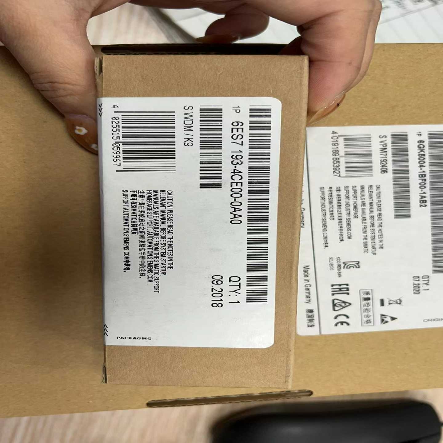 6ES7193-4CE00-0AA0未拆封询价