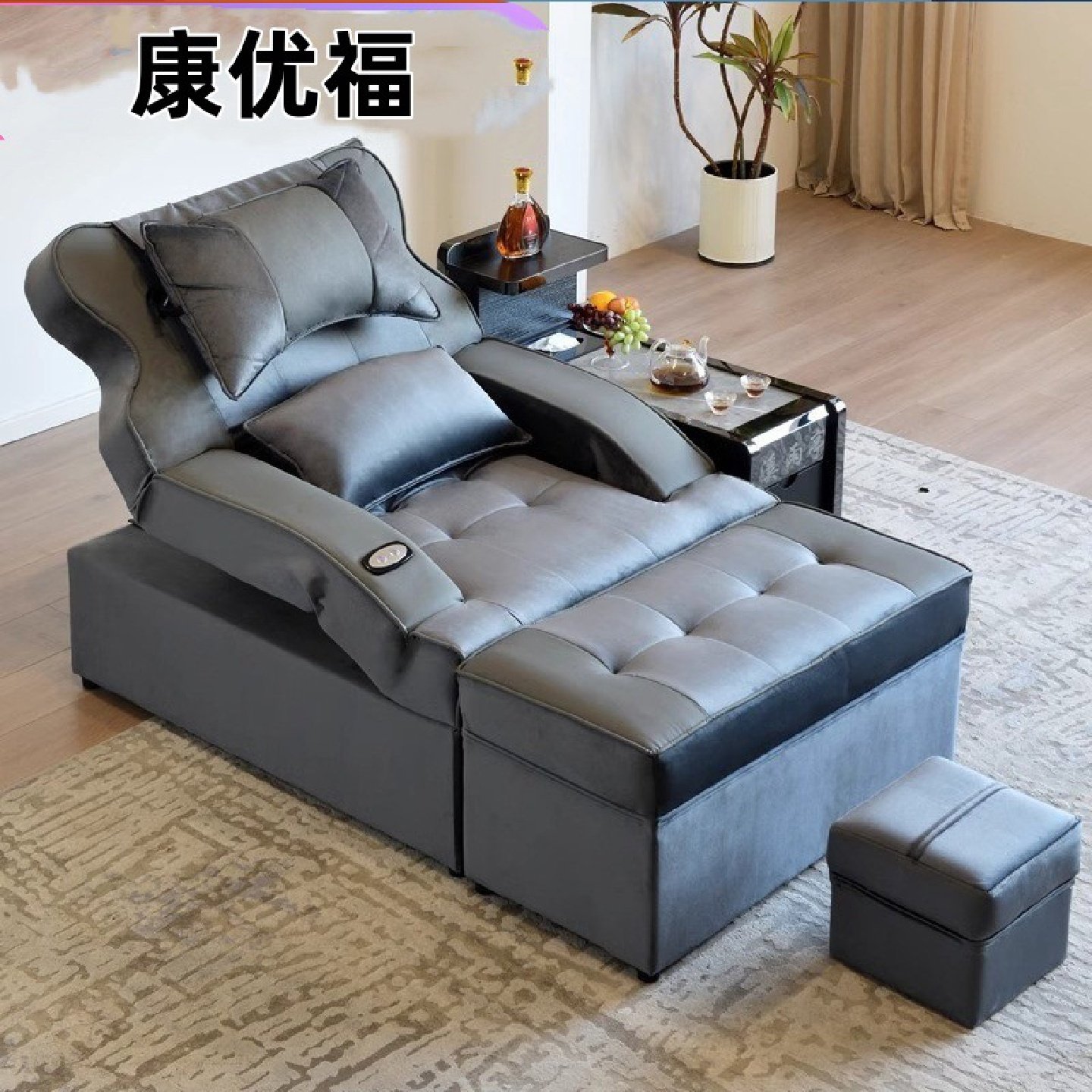 足浴沙发电动洗脚修脚沙发椅足浴按摩床K歌沐足洗浴足疗沙发躺椅,标准件/零部件/工业耗材,车间地垫,淘宝优惠券,粉丝福利购,淘宝优惠卷