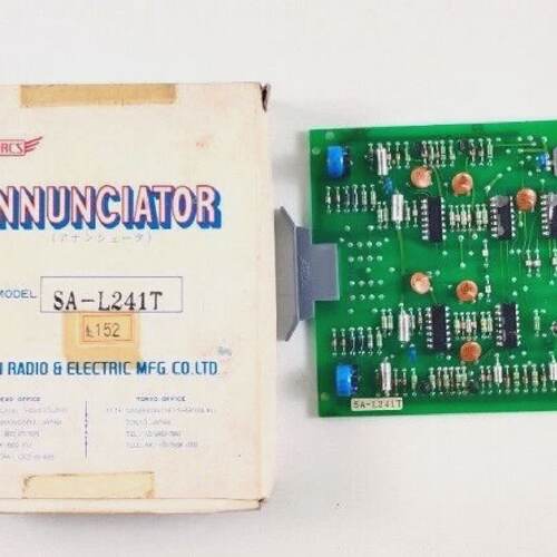 Japan Radio Electric  Jrcs SAL241T Annunciator Pcb Card NEWO