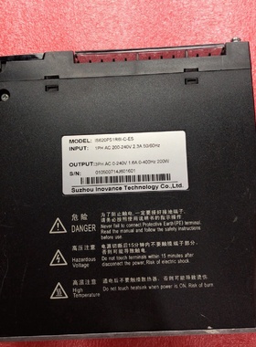 汇川伺服驱动器IS620PS1R6ICES200W驱动-议价