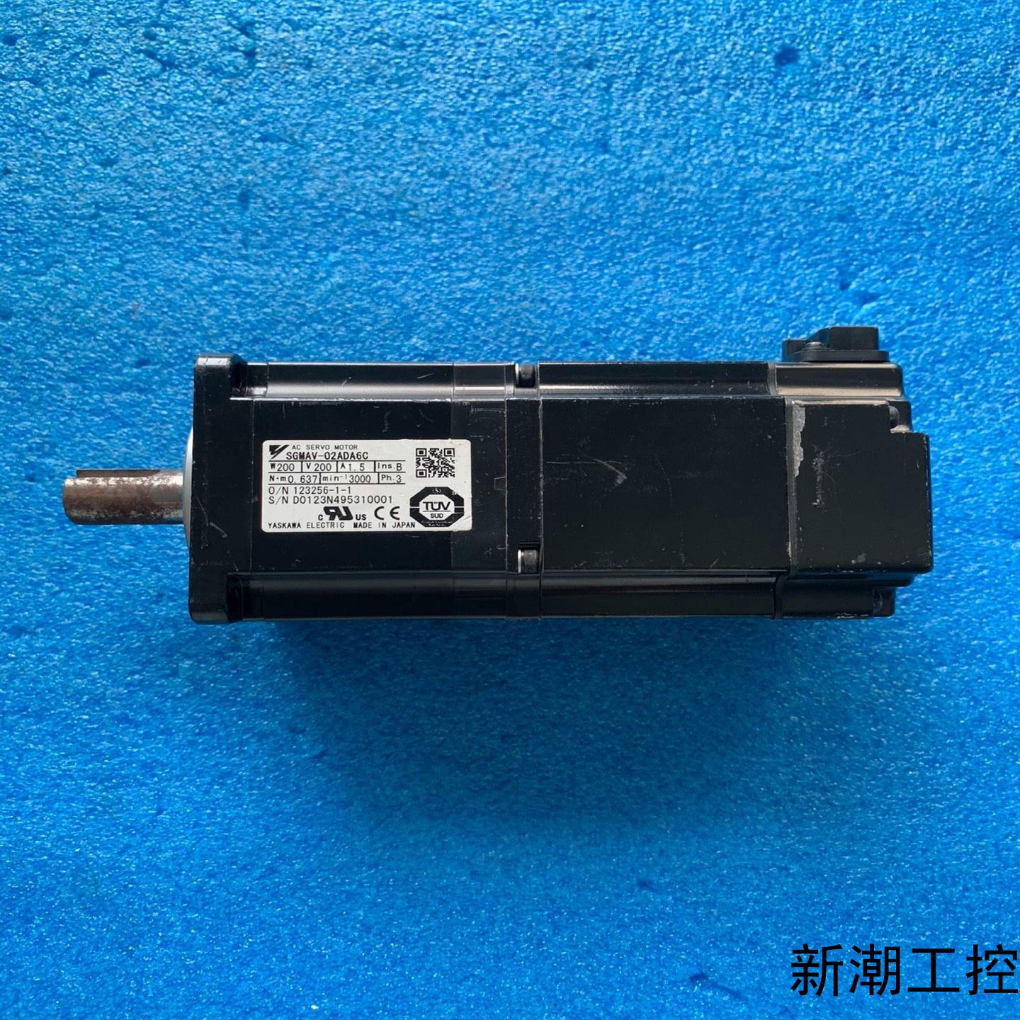 安川电机SGMAV-02ADA6C原装拆机实物拍摄成色议价商品