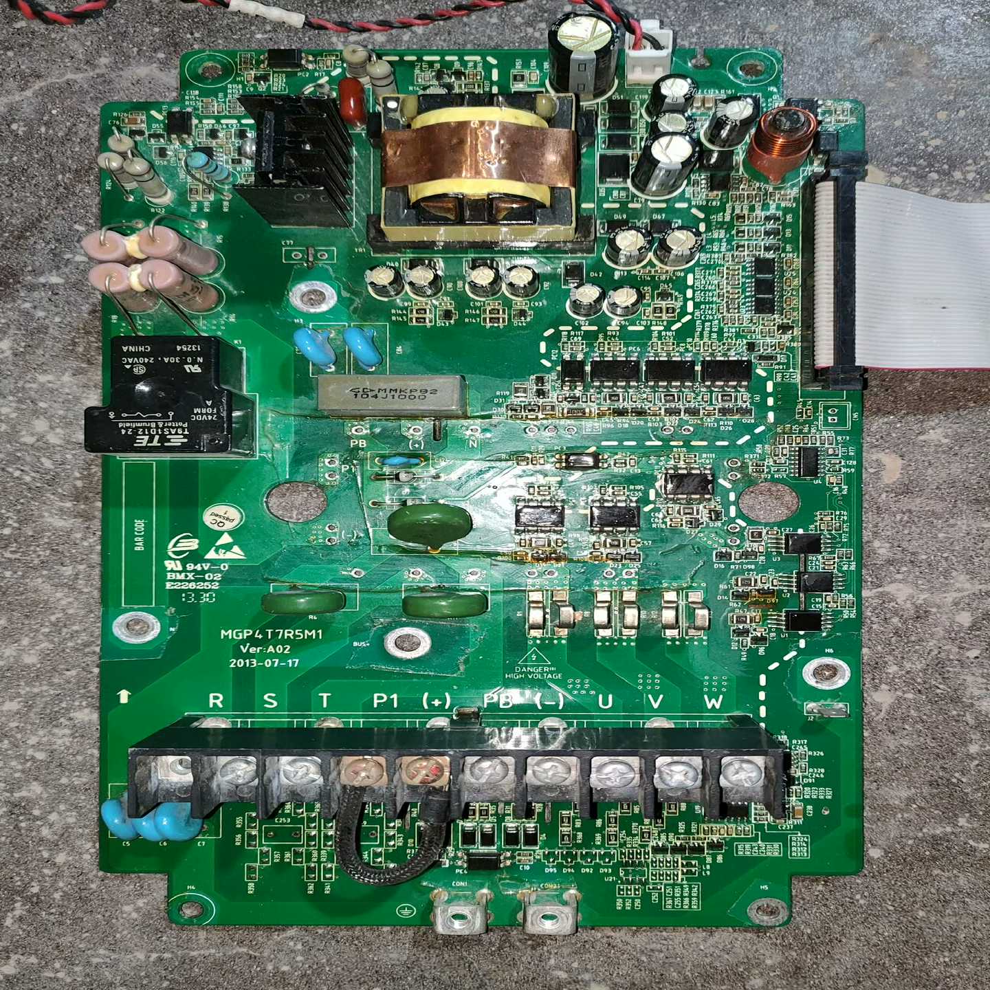 询价南方安华变频器驱动板功率7.5KW型号MGP4T7R5M1模