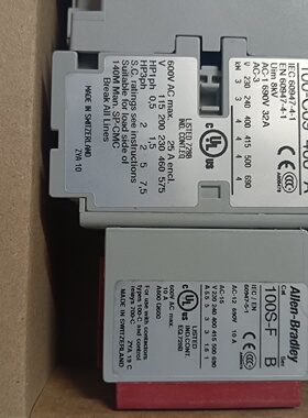 100SC09KF404CAB罗克韦尔接触器带继电器款-议价