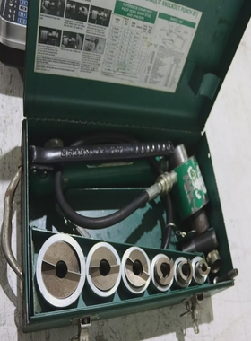 GREENLEE7506HYDRAULICSLUG分线器不锈钢套装带泵