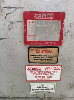 CAMCO分割器，型号：125RGS-16H24-120询价