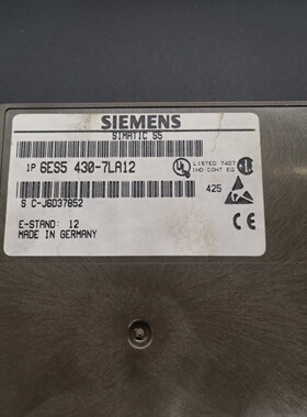 西门子6ES54307LA12模块现货一台包装盒不是原盒-议价