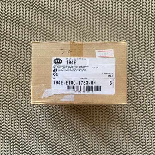 AB隔离开关194E-E100-1753-6N，一个询价