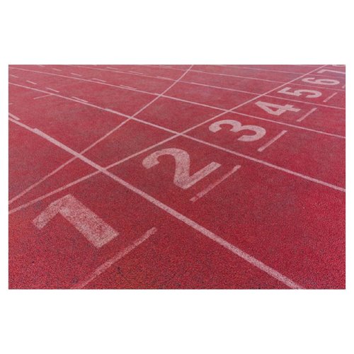 塑胶跑道epdm彩色橡胶颗粒地胶篮球场学校幼儿园透气混合型跑道