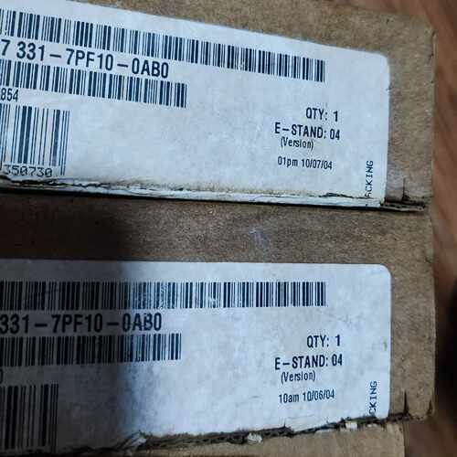 询价~拆封6ES7 331-7PF11-0ABO