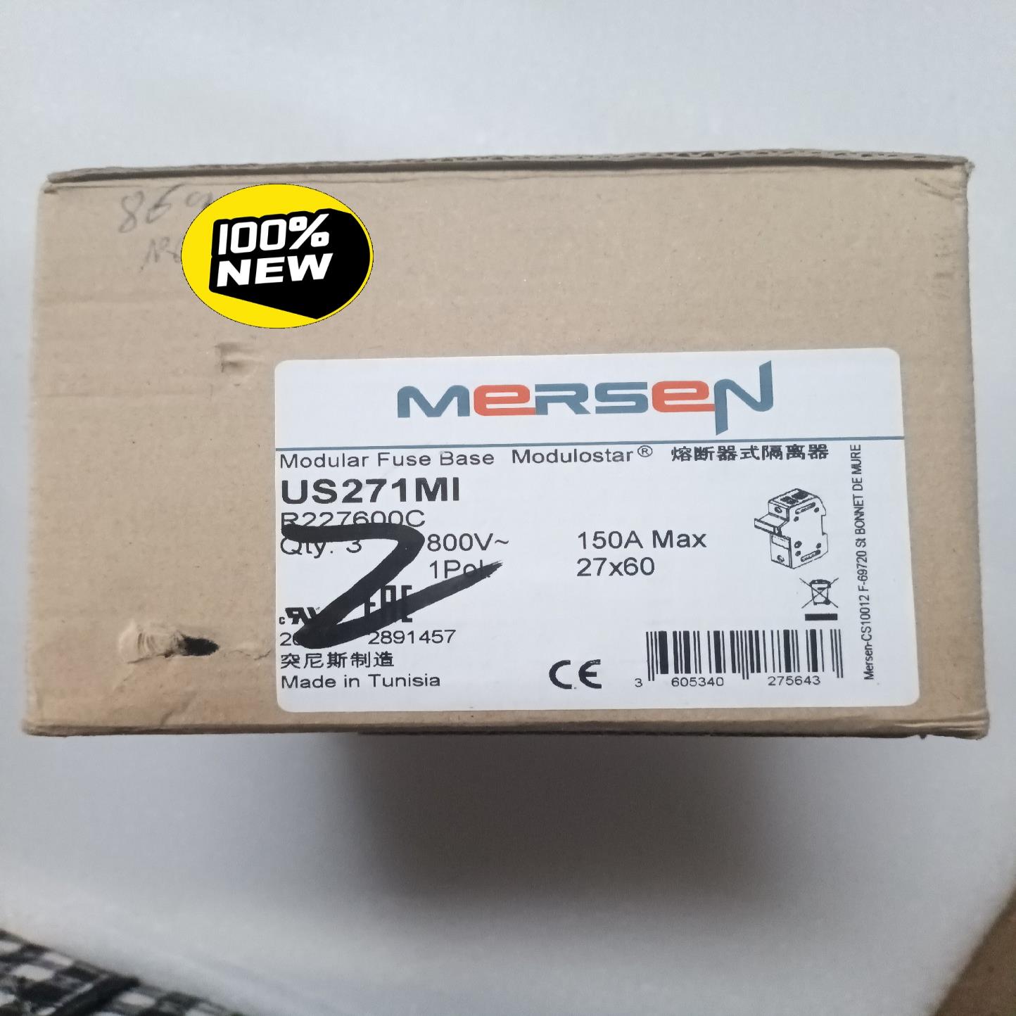 MERSEN 熔断器式隔离器US271MI 实物图片，未(通通配件）