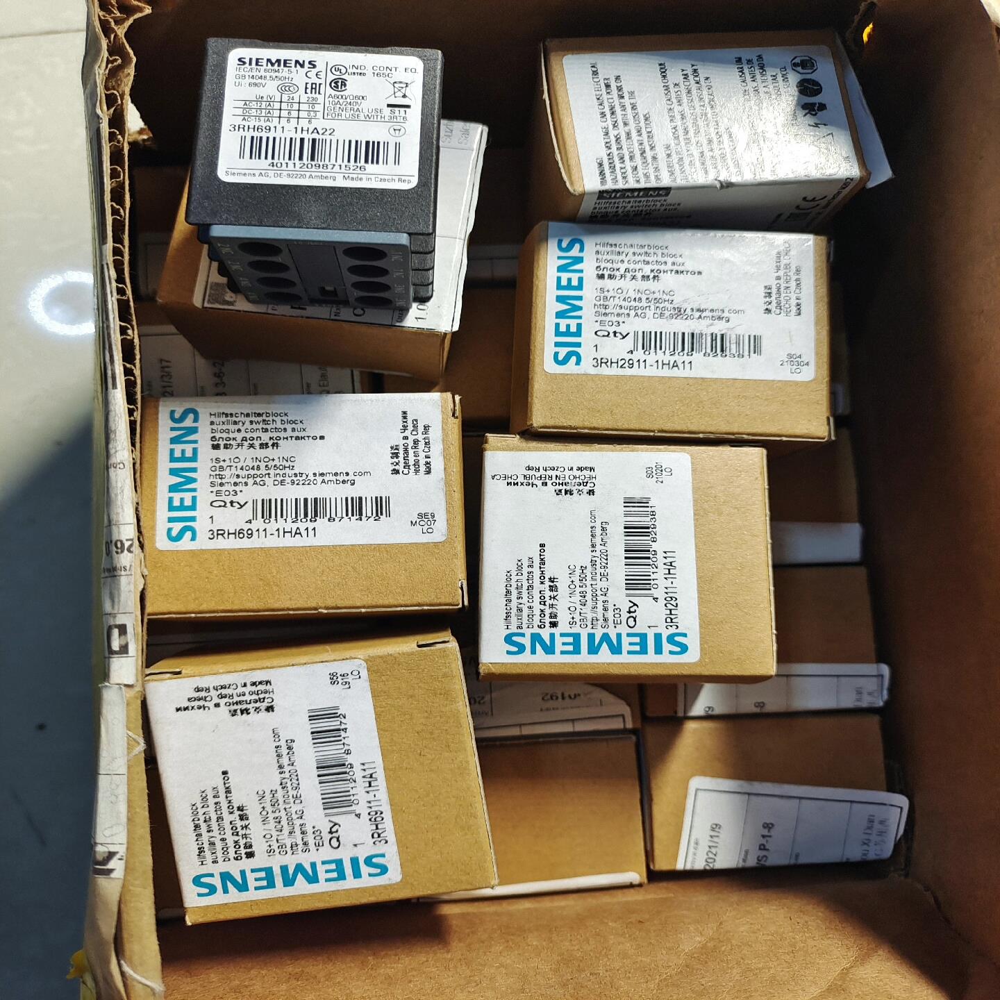 低压触点开关3RH6911-1HA11有35个，691询价