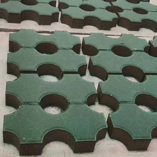 植草砖厂家井字八字背心型水泥草坪砖双8停车场地砖混凝土车位砖