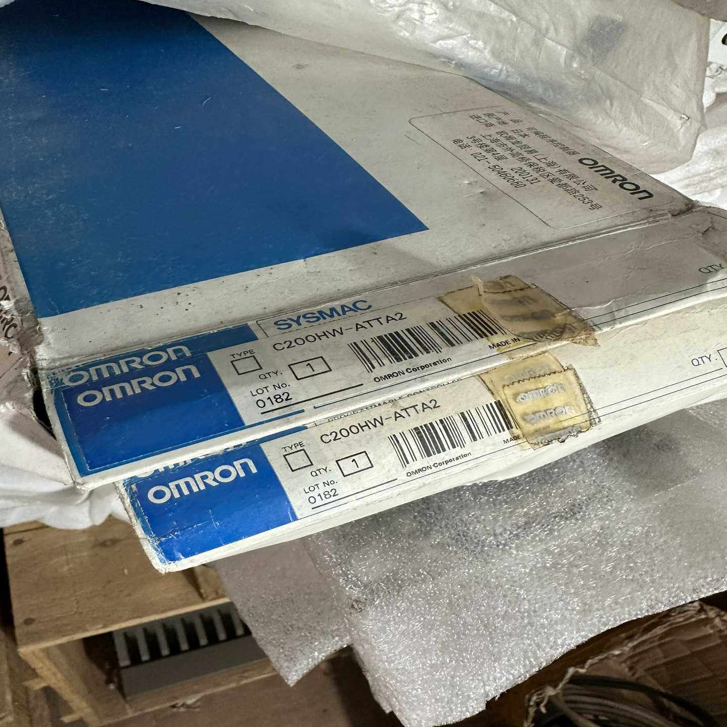 议价控制器omron模块plc型号C200HW-ATTA2全新原