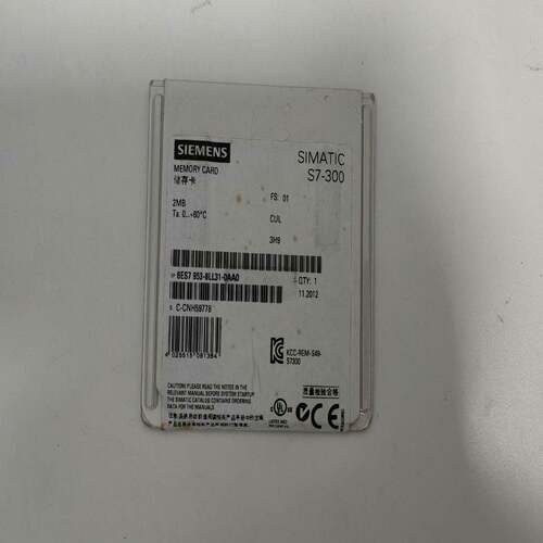 【议价】MMC卡24MB未开封6ES7953-8LL32-0适用