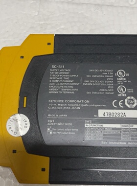 基恩士传感器控制器SCS11成色如图实物拍摄